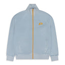 Blue Velour Warmup Jacket