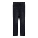 Black Skinny Hotfix Logo Jeans