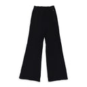Black Wide Flared Sweatpant