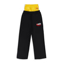Black Double Layer Sweatpants