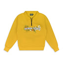 Yellow Mary Half Zip Sweater