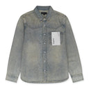 Superlight Indigo Long Sleeve Coated Western Shirt