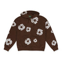 Brown Cotton Wreath Sweatshirt