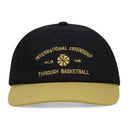 Jet Black / Antique Gold International Friendship Cap