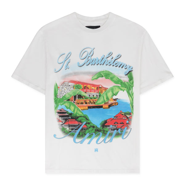 White Eden Rock Airbrush T-Shirt