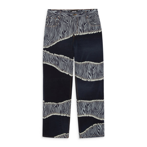 Black Rework Low Rise Jeans