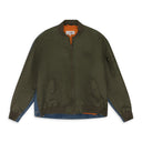 Green Split Bomber Jacket