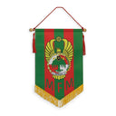 Multicolor Double-sided Mfm Logo Podium Pennant