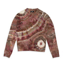 Clay Ma Tie Dye Cashmere Crewneck Sweatshirt