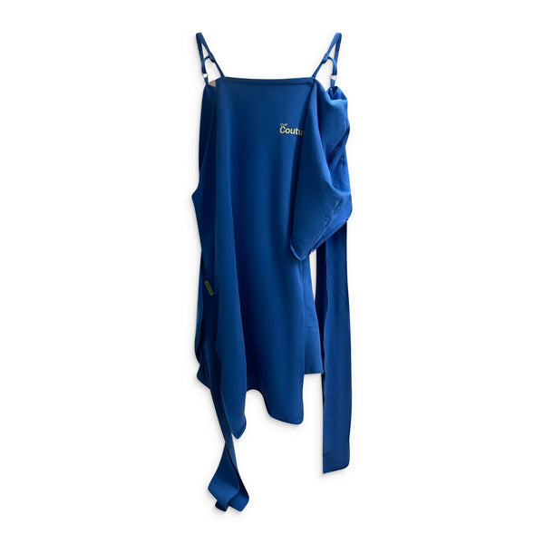 Blue Terry Durag Dress