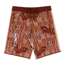 Orange Benoit Knitted Shorts