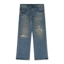 Dark Indigo P018 9 To 5 Baggy Fit Jeans