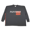 Charcoal Grey Paintings New Body Long Sleeve Tee