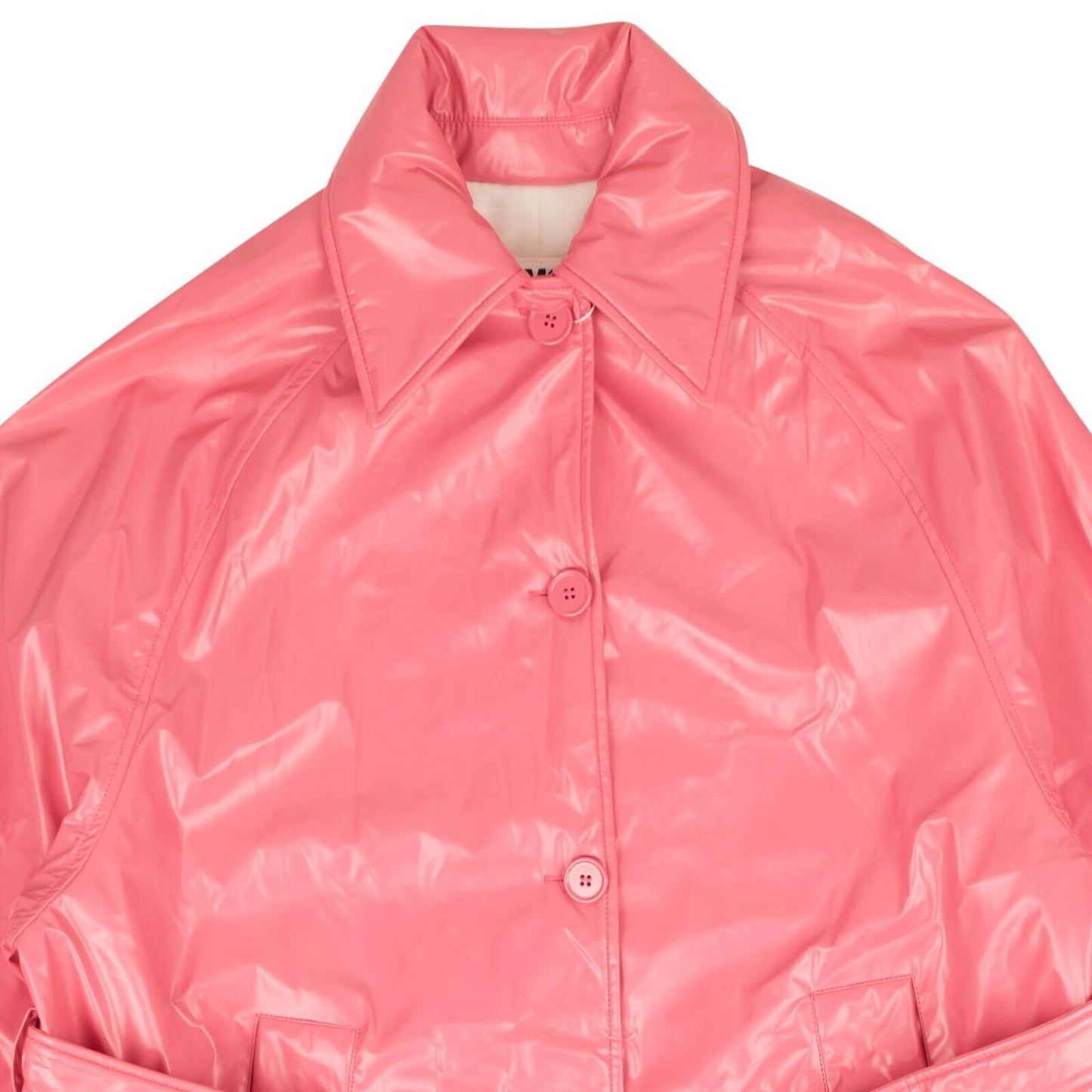 Barbie Pink Jersey Trench Coat