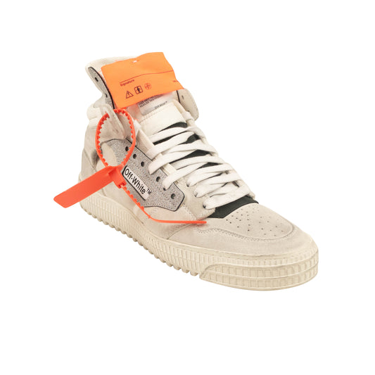 Off-White C/O Virgil Abloh Off Court Suede Sneakers - Gray