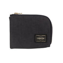 Navy Blue Smokey Nylon Wallet
