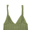 Green Gauge Summer Ribbed Tank Top