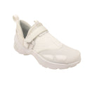 White Lightly Worn Mesh Sneakers