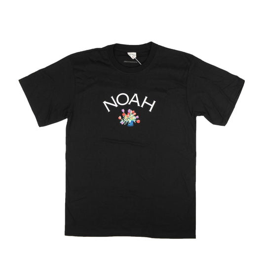 Noah X Wesselman Tulip Core Logo T-Shirt - Black