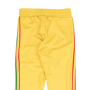 Yellow Rainbow Damaged Track Pants
