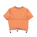 Purple Peach Ciruela Drawstring Pegadita Baby Tee