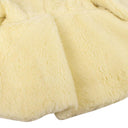 Citrine Yellow Alpaca Fur Jacket