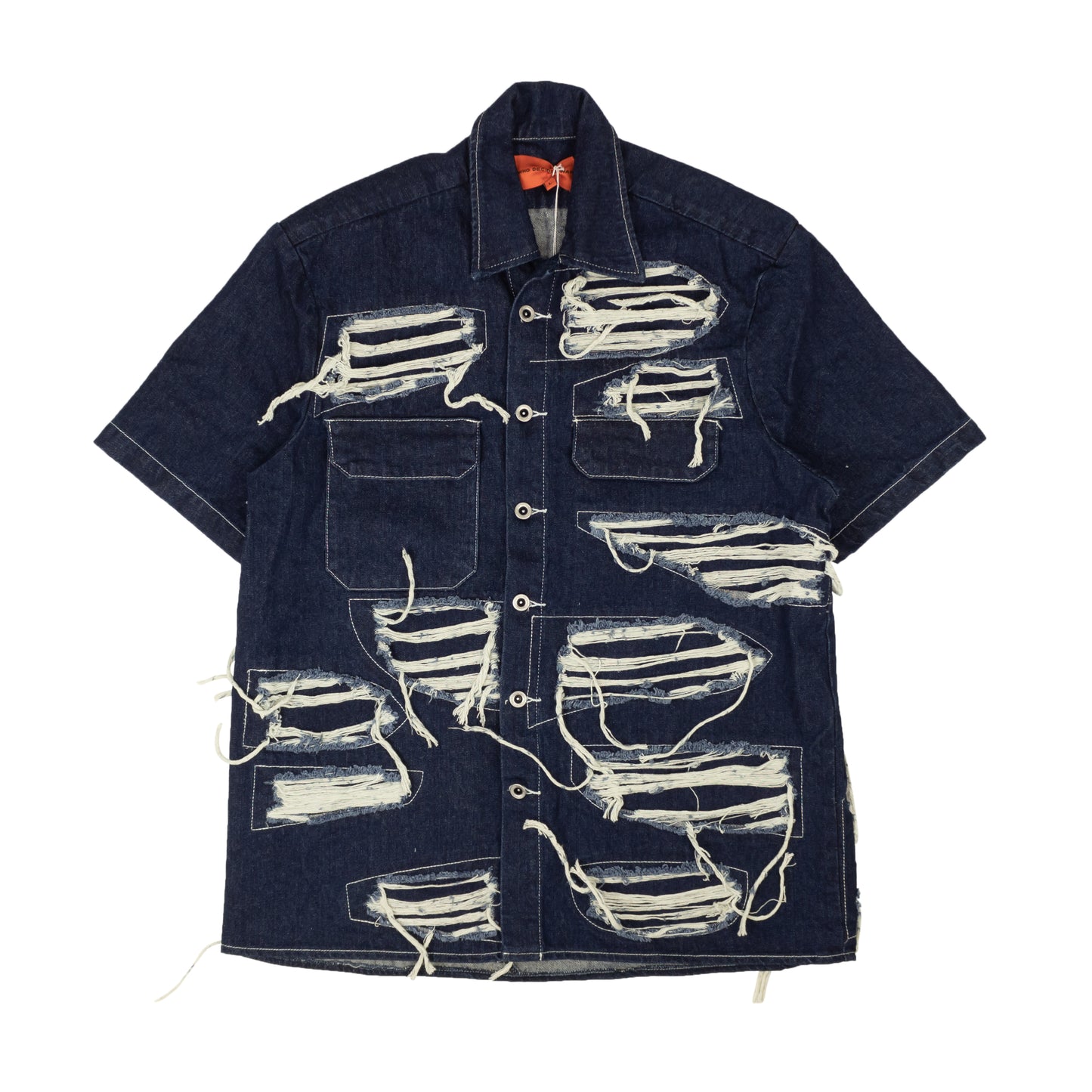 Who Decides War Distressed Work Shirt