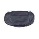 Orciani Leather Clutch Handbag - Navy