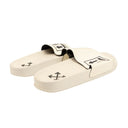 White Damaged Double Arrow Slides