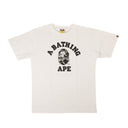 APE CAMO HEAD WHITE T-SHIRT