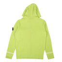 Lime Knit Wool Blend Zip-UP Hoodie