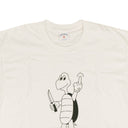 White Dark Olive Ghost Nets Suck Short Sleeve T-Shirt