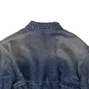 Unravel Project Damaged Cotton Oversized Denim Jacket - Blue