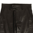 Leather Tailored Kick Flare Pants