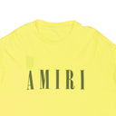 Neon Lime Damaged Core Logo Short Sleeve T-Shirt