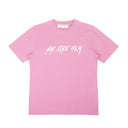 Pink Script Logo Short Sleeve T-Shirt