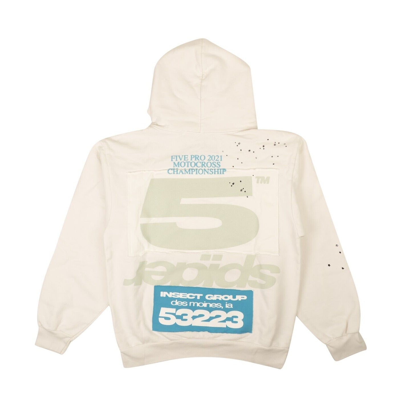 Eggshell White Logo Hoodie