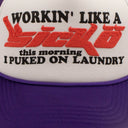 Sickö Trucker Hat - Purple/White