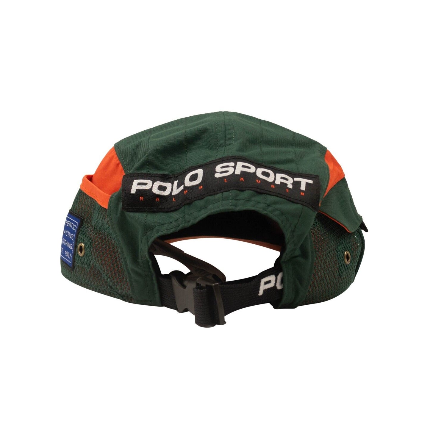 Polo By Ralph Lauren College Five Panel Gear Cap Hat - Green