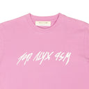 Pink Script Logo Short Sleeve T-Shirt