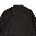 Black All Over Logo Rain Jacket