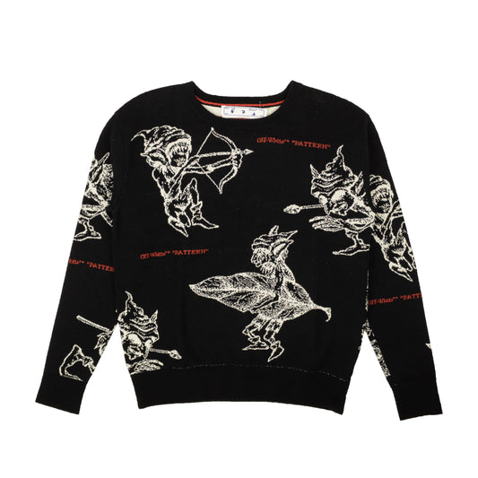 Black Elves Crewneck Sweater