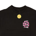Black & Pink Fragment Bolt T-Shirt