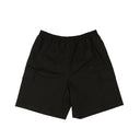 Black Cotton Cargo Bermuda Shorts