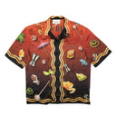Casa Club Sunset Cuban Collar Shirt