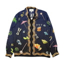 LCasa Club Nuit ong Sleeve Cuban Collar Shirt