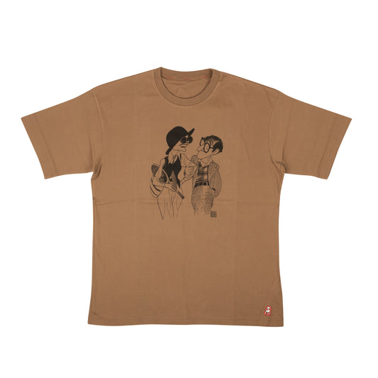 Undercover X The Sheperd Graphic Print T-Shirt - Brown
