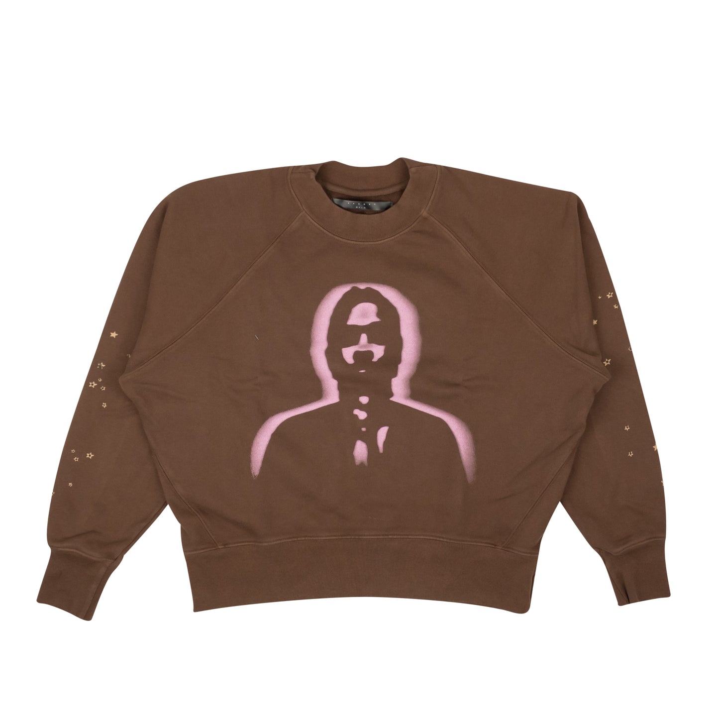 Brown Thug Pullover Crewneck Sweatshirt