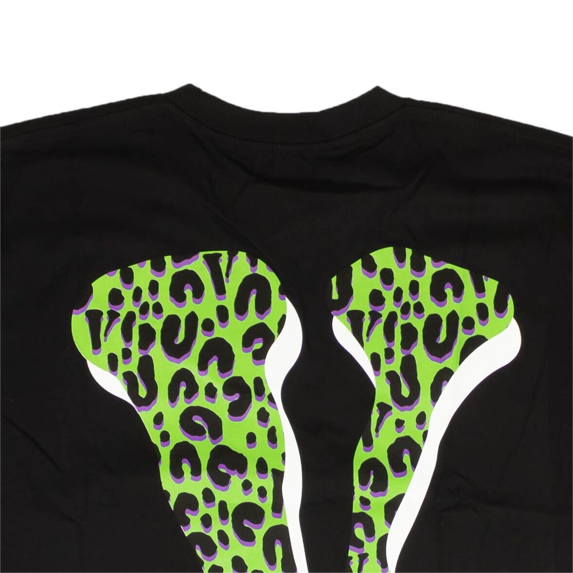 Vlone X Dennis Rodman Cheetah Hair T-Shirt - Black