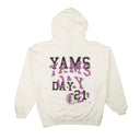 Yams Day 2021 Yamborghini Icon Face Hoodie - White